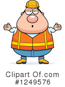 Construction Worker Clipart #1249576 by Cory Thoman