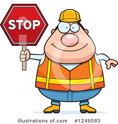 Road Construction Clipart #1249583 by Cory Thoman