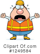 Construction Worker Clipart #1249584 by Cory Thoman