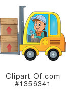 Construction Worker Clipart #1356341 by visekart
