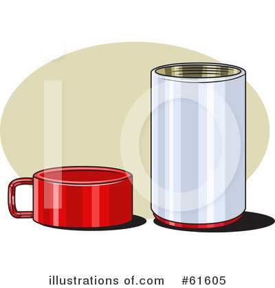 Royalty-Free (RF) Container Clipart Illustration by r formidable - Stock Sample #61605