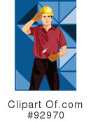 Contractor Clipart #92970 by mayawizard101