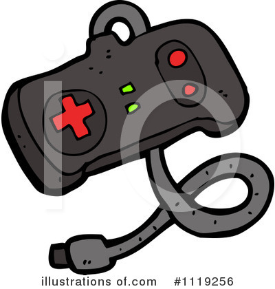 Royalty-Free (RF) Controller Clipart Illustration by lineartestpilot - Stock Sample #1119256