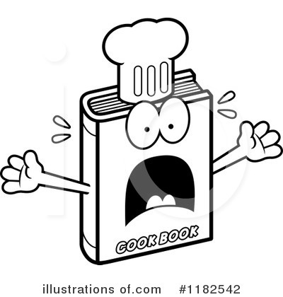 Royalty-Free (RF) Cook Book Clipart Illustration by Cory Thoman - Stock Sample #1182542
