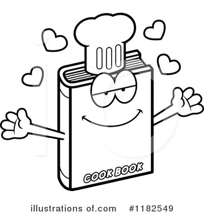 Royalty-Free (RF) Cook Book Clipart Illustration by Cory Thoman - Stock Sample #1182549