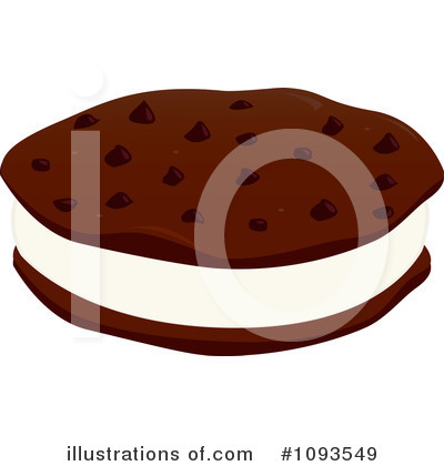 Royalty-Free (RF) Cookie Clipart Illustration by Randomway - Stock Sample #1093549