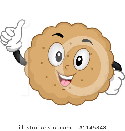 Royalty-Free (RF) Cookie Clipart Illustration by BNP Design Studio - Stock Sample #1145348