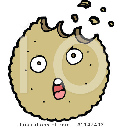 Royalty-Free (RF) Cookie Clipart Illustration by lineartestpilot - Stock Sample #1147403