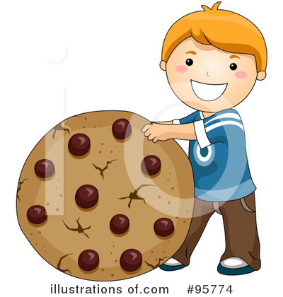 Royalty-Free (RF) Cookie Clipart Illustration by BNP Design Studio - Stock Sample #95774