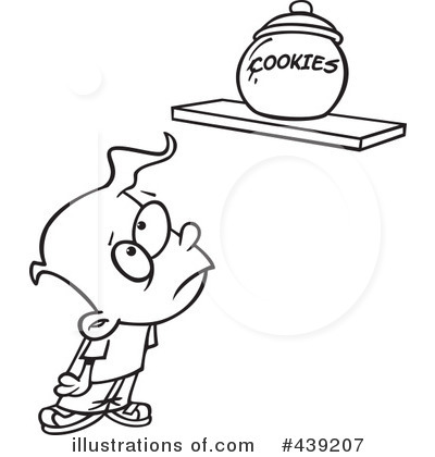 Royalty-Free (RF) Cookie Jar Clipart Illustration by toonaday - Stock Sample #439207