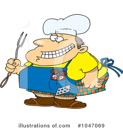 Royalty-Free (RF) Cooking Clipart Illustration by toonaday - Stock Sample #1047069