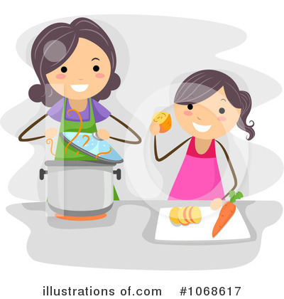 Royalty-Free (RF) Cooking Clipart Illustration by BNP Design Studio - Stock Sample #1068617