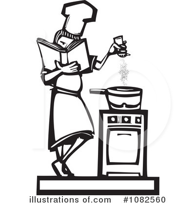 Royalty-Free (RF) Cooking Clipart Illustration by xunantunich - Stock Sample #1082560