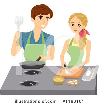 Royalty-Free (RF) Cooking Clipart Illustration by BNP Design Studio - Stock Sample #1186101