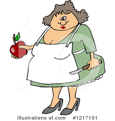 Royalty-Free (RF) Cooking Clipart Illustration by djart - Stock Sample #1217101