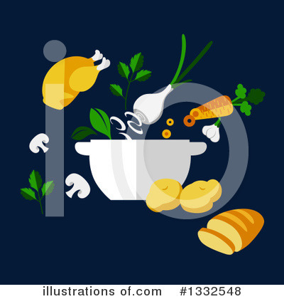 Royalty-Free (RF) Cooking Clipart Illustration by Vector Tradition SM - Stock Sample #1332548