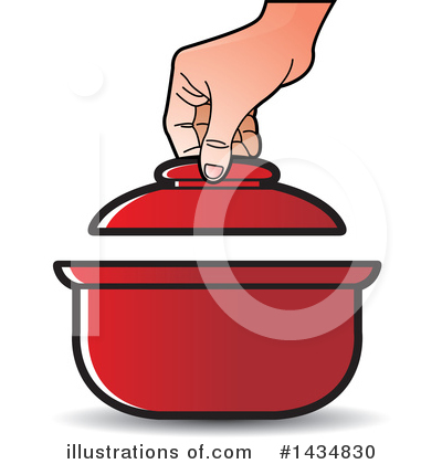 Pot Clipart #1434830 by Lal Perera