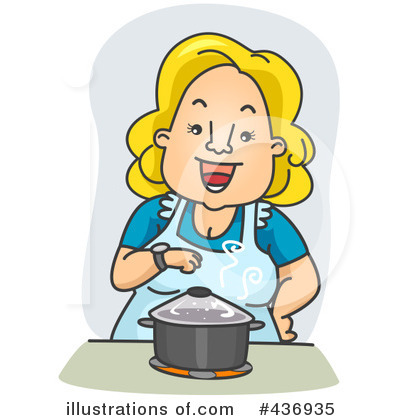Royalty-Free (RF) Cooking Clipart Illustration by BNP Design Studio - Stock Sample #436935