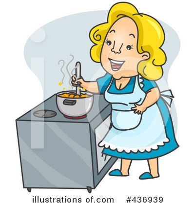 Royalty-Free (RF) Cooking Clipart Illustration by BNP Design Studio - Stock Sample #436939