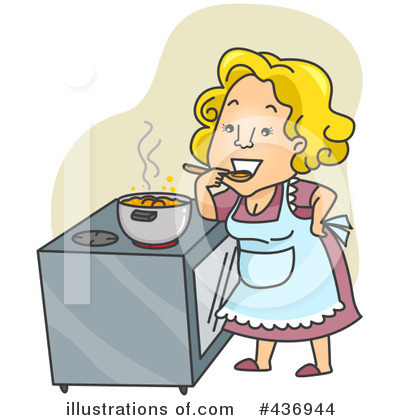 Royalty-Free (RF) Cooking Clipart Illustration by BNP Design Studio - Stock Sample #436944