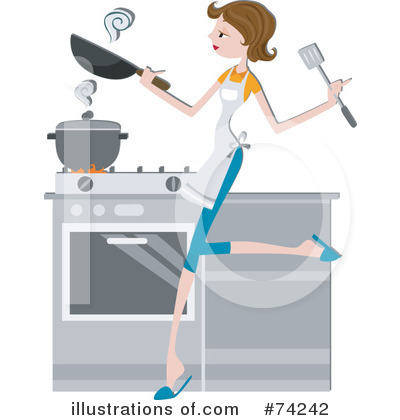 Housewife Clipart #74242 by BNP Design Studio