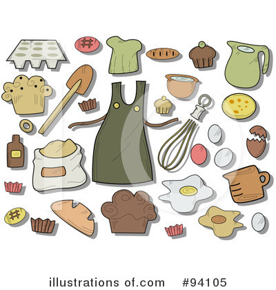 Royalty-Free (RF) Cooking Clipart Illustration by BNP Design Studio - Stock Sample #94105
