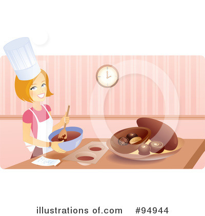 Royalty-Free (RF) Cooking Clipart Illustration by Monica - Stock Sample #94944