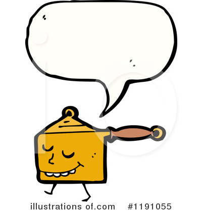 Royalty-Free (RF) Cooking Pot Clipart Illustration by lineartestpilot - Stock Sample #1191055