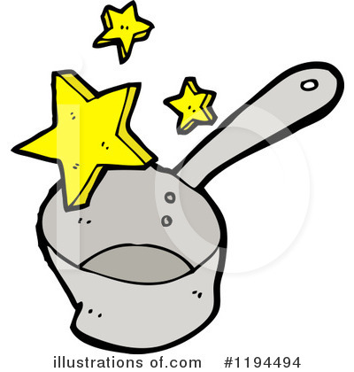 Royalty-Free (RF) Cooking Pot Clipart Illustration by lineartestpilot - Stock Sample #1194494