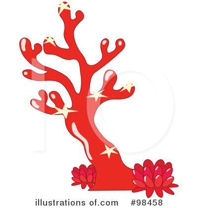 Royalty-Free (RF) Coral Clipart Illustration by yayayoyo - Stock Sample #98458