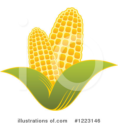 Royalty-Free (RF) Corn Clipart Illustration by Vector Tradition SM - Stock Sample #1223146