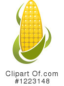 Corn Clipart #1223148 by Vector Tradition SM
