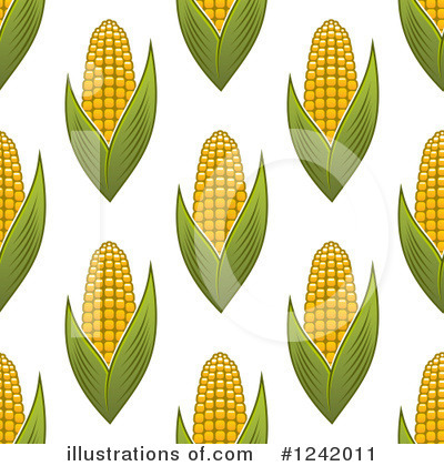 Royalty-Free (RF) Corn Clipart Illustration by Vector Tradition SM - Stock Sample #1242011