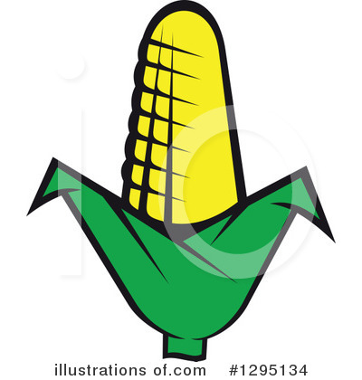 Royalty-Free (RF) Corn Clipart Illustration by Vector Tradition SM - Stock Sample #1295134