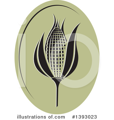 Royalty-Free (RF) Corn Clipart Illustration by Lal Perera - Stock Sample #1393023