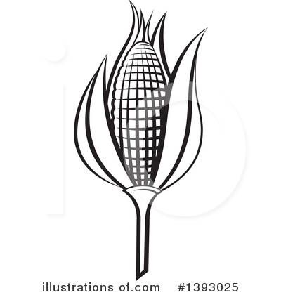 Royalty-Free (RF) Corn Clipart Illustration by Lal Perera - Stock Sample #1393025