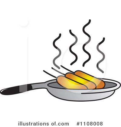 Royalty-Free (RF) Corn Dogs Clipart Illustration by Lal Perera - Stock Sample #1108008