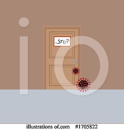 Royalty-Free (RF) Coronavirus Clipart Illustration by elaineitalia - Stock Sample #1705822