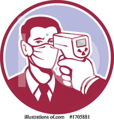 Royalty-Free (RF) Coronavirus Clipart Illustration by patrimonio - Stock Sample #1705881
