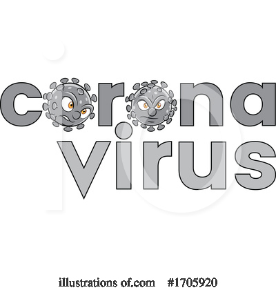 Royalty-Free (RF) Coronavirus Clipart Illustration by cidepix - Stock Sample #1705920