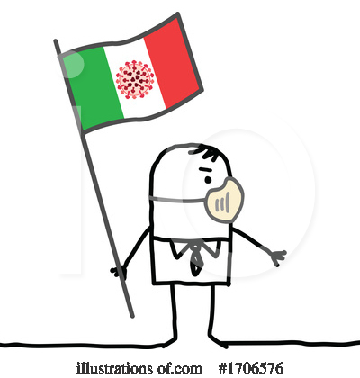 Italian Flag Clipart #1706576 by NL shop