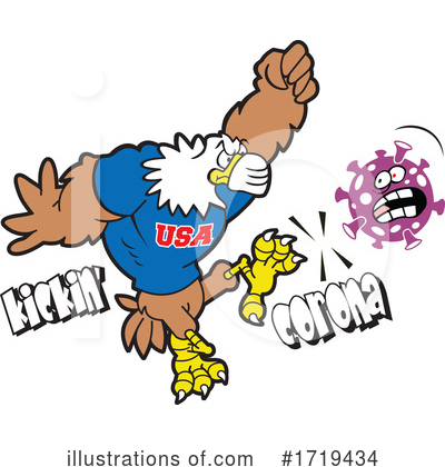 American Eagle Clipart #1719434 by Johnny Sajem