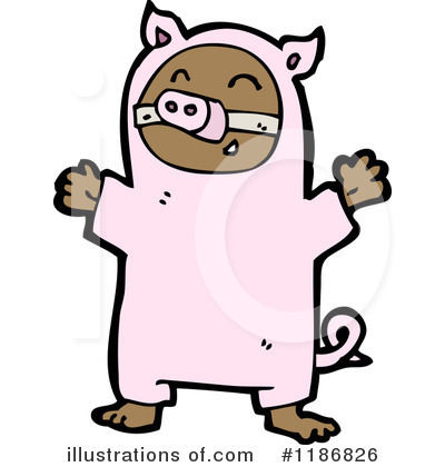 Royalty-Free (RF) Costume Clipart Illustration by lineartestpilot - Stock Sample #1186826