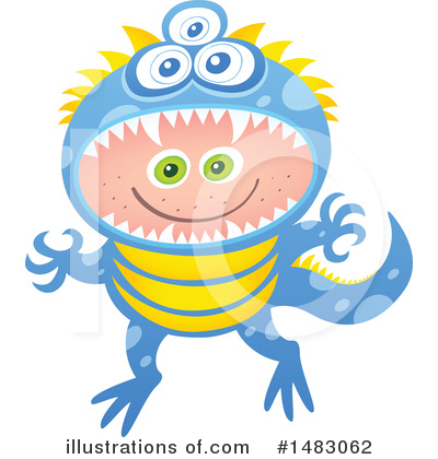 Monster Clipart #1483062 by Zooco