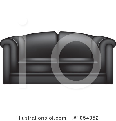 Royalty-Free (RF) Couch Clipart Illustration by vectorace - Stock Sample #1054052