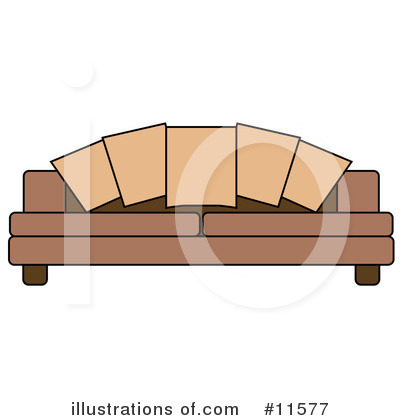 Furniture Clipart #11577 by AtStockIllustration
