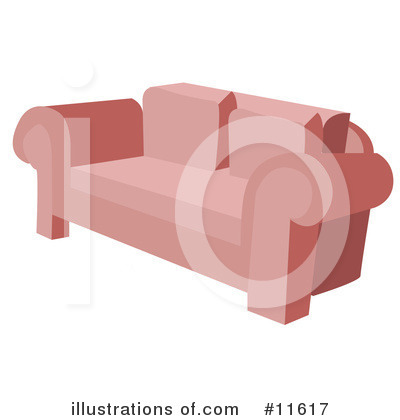 Furniture Clipart #11617 by AtStockIllustration