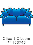 Couch Clipart #1163746 by Lal Perera