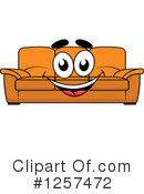 Couch Clipart #1257472 by Vector Tradition SM