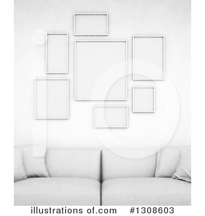 Royalty-Free (RF) Couch Clipart Illustration by Mopic - Stock Sample #1308603